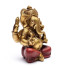 Kip Ganeš (Ganesha), zlata barva, sedeč, božanstvo modrosti in odstranjevalec ovir